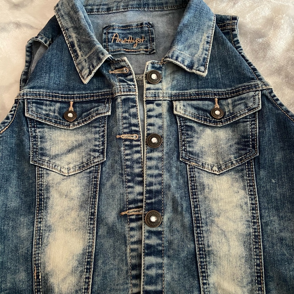jean vest